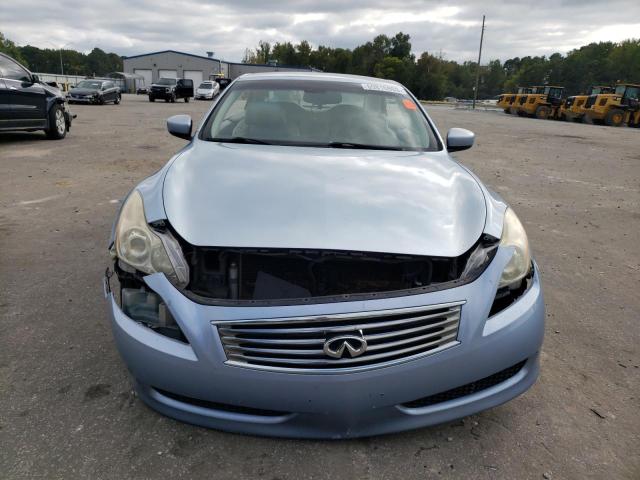 JNKCV66E59M722993 - 2009 INFINITI G37 BASE BLUE photo 5