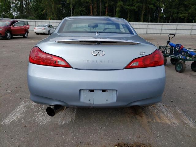 JNKCV66E59M722993 - 2009 INFINITI G37 BASE BLUE photo 6