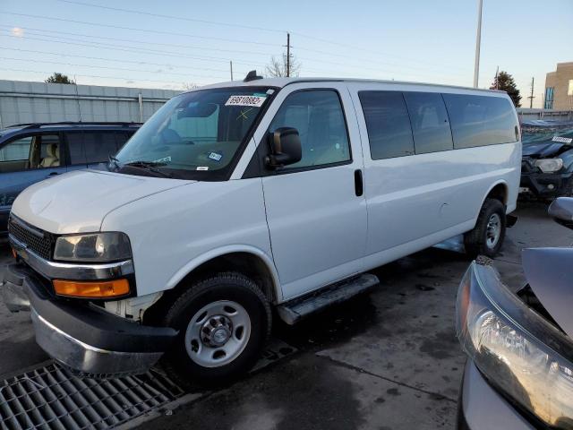 1GAZGPFG6K1235993 - 2019 CHEVROLET EXPRESS G3 LT WHITE photo 1