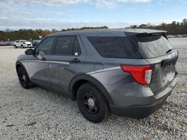 1FM5K8AC6NGA09965 - 2022 FORD EXPLORER POLICE INTERCEPTOR Сұр фото 2