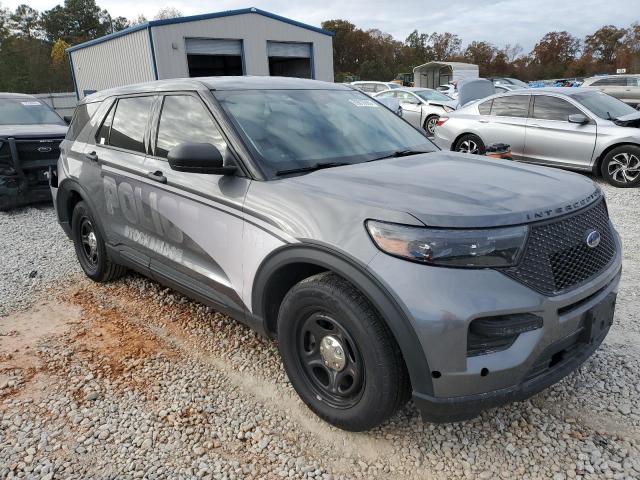 1FM5K8AC6NGA09965 - 2022 FORD EXPLORER POLICE INTERCEPTOR GRAY photo 4