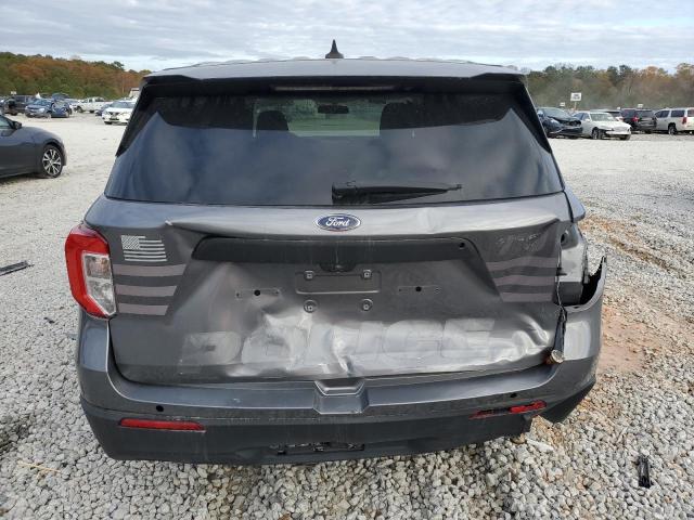 1FM5K8AC6NGA09965 - 2022 FORD EXPLORER POLICE INTERCEPTOR Сұр фото 6
