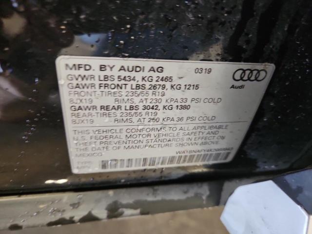 WA1BNAFY4K2089943 - 2019 AUDI Q5 PREMIUM PLUS 黑色 照片 14