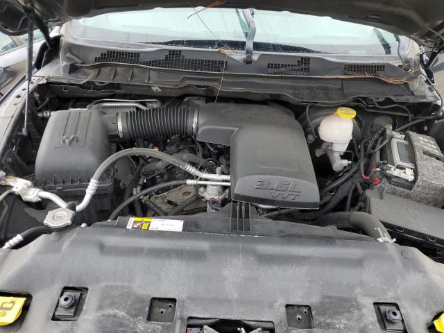 1C6RR7GG2KS700173 - 2019 RAM 1500 CLASS SLT ნაცრისფერი ფოტო 11