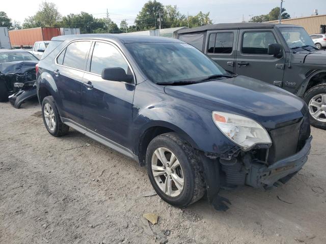 2GNALAEK2F6417364 - 2015 CHEVROLET EQUINOX LS BLUE photo 4