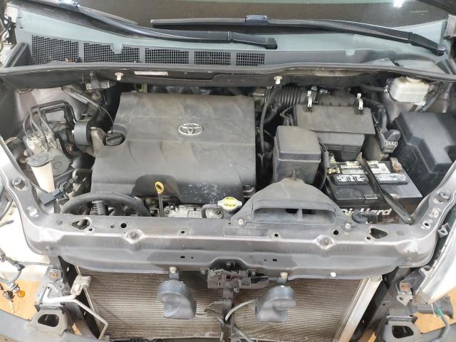 5TDKK3DC4CS211101 - 2012 TOYOTA SIENNA LE GRAY photo 12