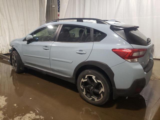 JF2GTHNC0M8249110 - 2021 SUBARU CROSSTREK LIMITED BLUE photo 2