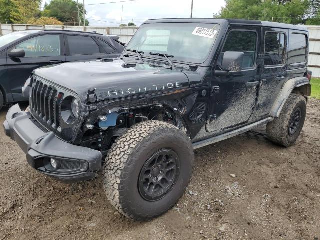 1C4HJXDG5PW636520 - 2023 JEEP WRANGLER SPORT BLACK photo 1