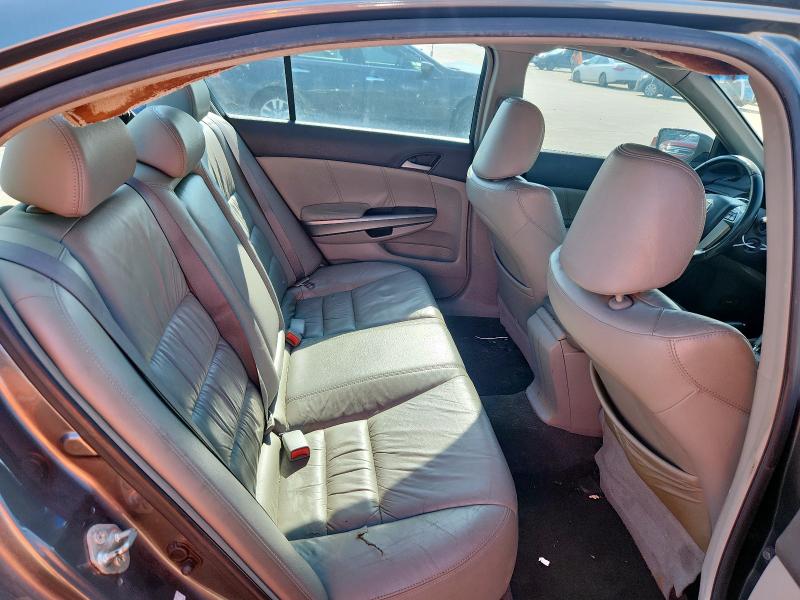 1HGCP36818A026329 - 2008 HONDA ACCORD EXL GRAY photo 10