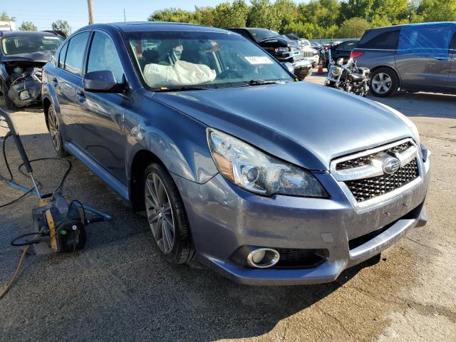 4S3BMBJ62E3010451 - 2014 SUBARU LEGACY 2.5I SPORT BLUE photo 4