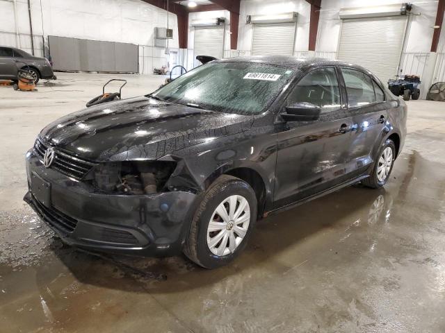 3VW1K7AJ5BM046306 - 2011 VOLKSWAGEN JETTA BASE BLACK photo 1