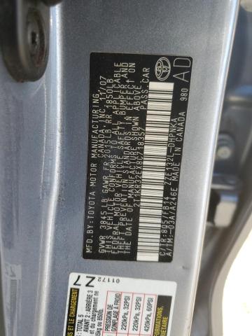 2T1KR32EX8C718357 - 2008 TOYOTA COROLLA MA XR BLUE photo 13