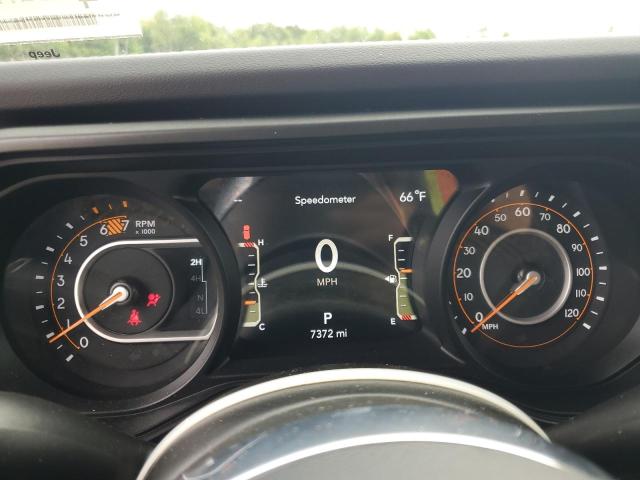 1C4PJXEG9RW334127 - 2024 JEEP WRANGLER SAHARA BLUE photo 9