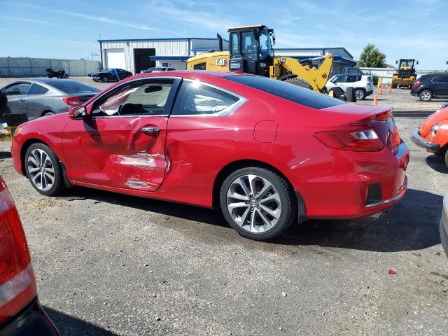 1HGCT2B89DA006478 - 2013 HONDA ACCORD EXL RED photo 2