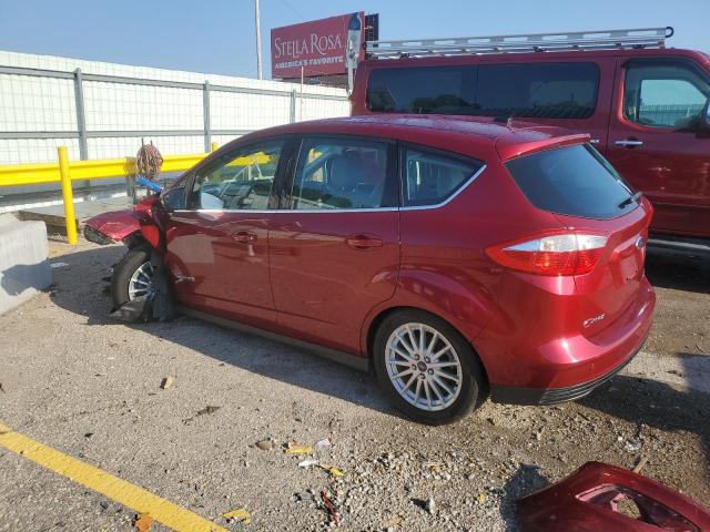 1FADP5BU4DL554193 - 2013 FORD C-MAX SEL MAROON photo 2