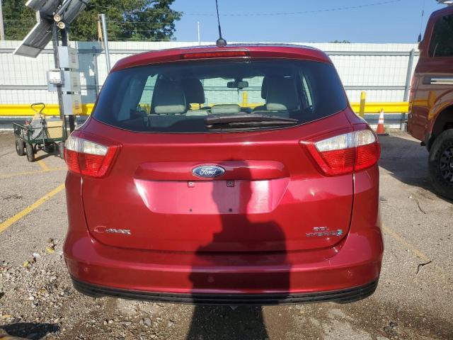 1FADP5BU4DL554193 - 2013 FORD C-MAX SEL MAROON photo 6