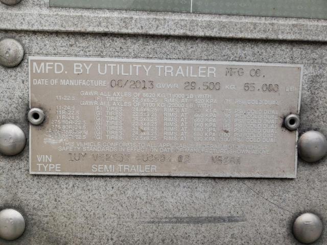 1UYVS2533EU968402 - 2014 UTILITY TRAILER თეთრი ფოტო 10