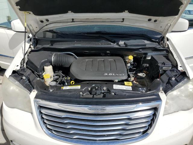 2C4RC1BG6DR528989 - 2013 CHRYSLER TOWN & COU TOURING أبيض صورة 11