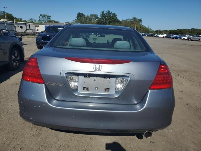 1HGCM56487A084812 - 2007 HONDA ACCORD LX ლურჯი ფოტო 6