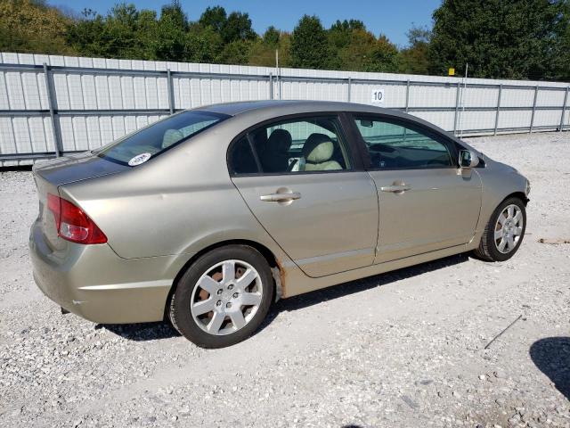 1HGFA16548L104549 - 2008 HONDA CIVIC LX GOLD photo 3