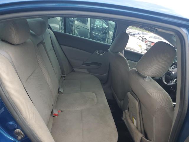 19XFB2F89CE002418 - 2012 HONDA CIVIC EX BLUE photo 10