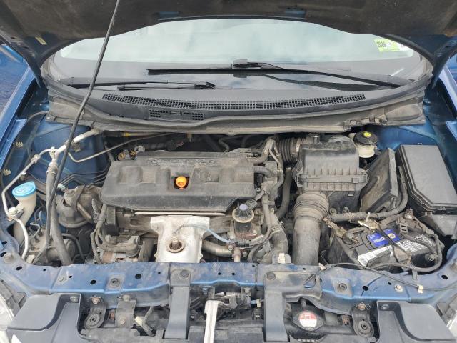 19XFB2F89CE002418 - 2012 HONDA CIVIC EX BLUE photo 11