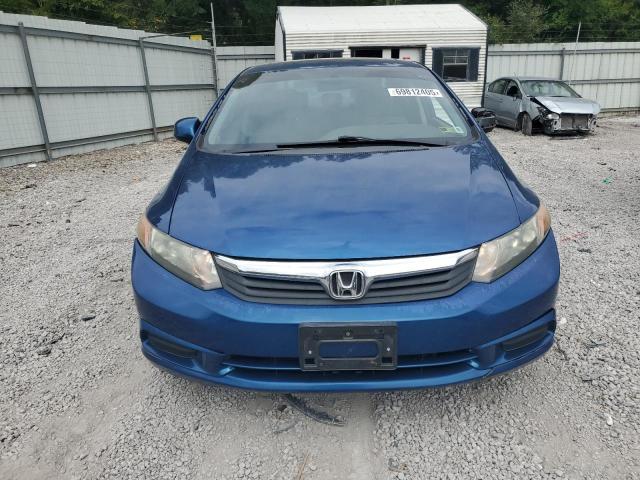19XFB2F89CE002418 - 2012 HONDA CIVIC EX BLUE photo 5
