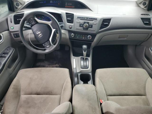 19XFB2F89CE002418 - 2012 HONDA CIVIC EX BLUE photo 8