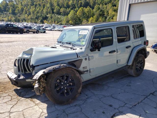 1C4HJXDG7PW582511 - 2023 JEEP WRANGLER SPORT BLUE photo 1