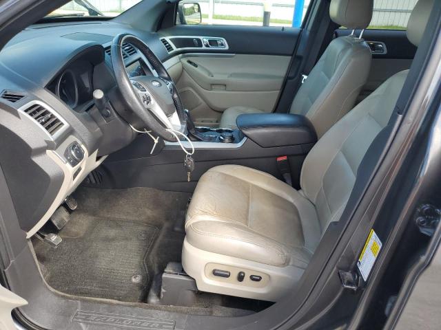1FM5K8D8XFGB11018 - 2015 FORD EXPLORER XLT GRAY photo 7