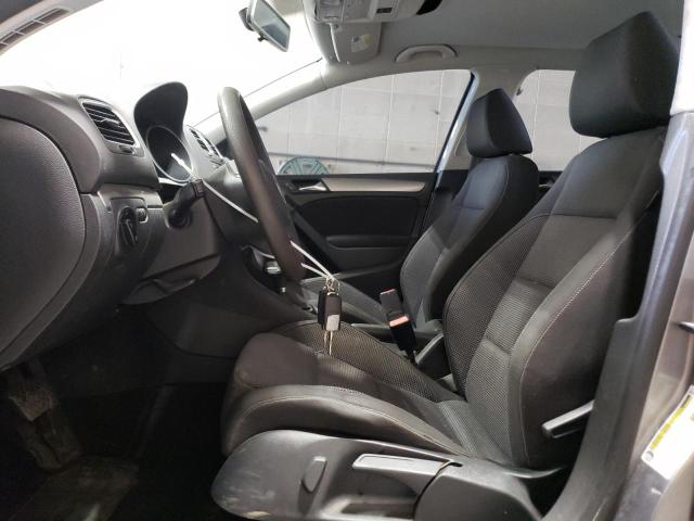 WVWDA7AJ2AW087350 - 2010 VOLKSWAGEN GOLF GRAY photo 7