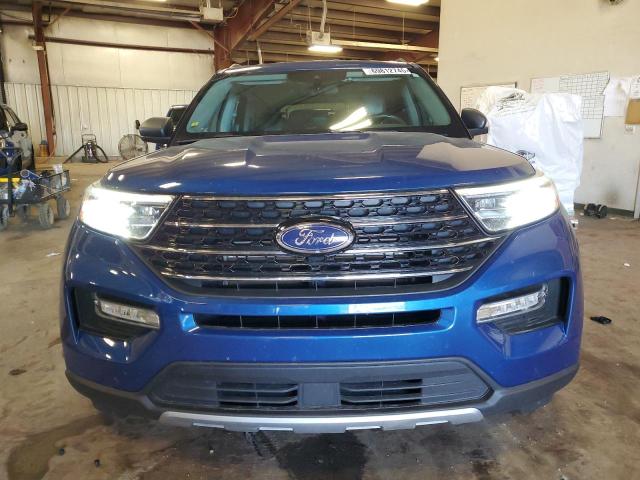 1FMSK8DH7LGC45063 - 2020 FORD EXPLORER XLT BLUE photo 5