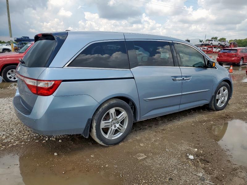 5FNRL5H93BB054167 - 2011 HONDA ODYSSEY TOURING Mavi foto 3