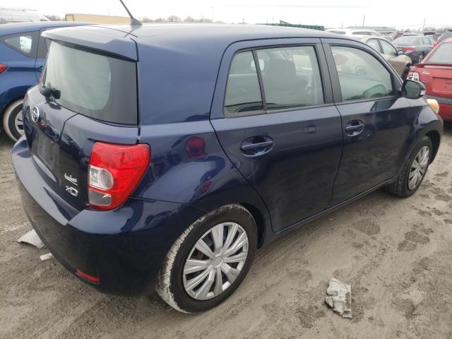 JTKKU4B44B1013439 - 2011 TOYOTA SCION XD BLUE photo 3