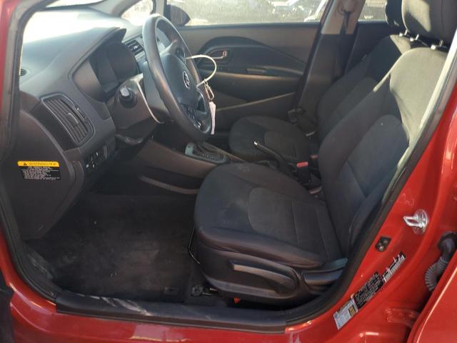 KNADM4A36H6044886 - 2017 KIA RIO LX RED photo 7