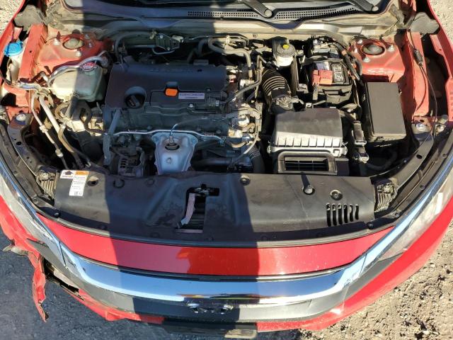 2HGFC2F53JH610117 - 2018 HONDA CIVIC LX Czerwony zdjęcie 11
