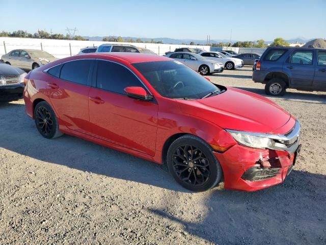 2HGFC2F53JH610117 - 2018 HONDA CIVIC LX Czerwony zdjęcie 4