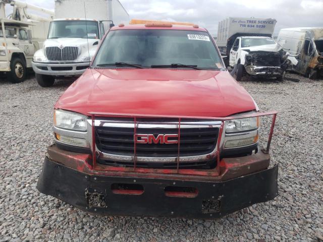 1GDJK34153E151664 - 2003 GMC SIERRA K3500 RED photo 5