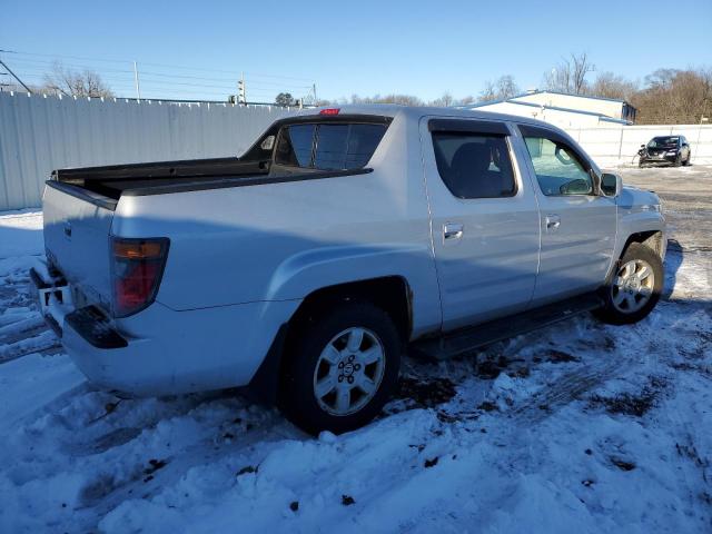 2HJYK16567H520209 - 2007 HONDA RIDGELINE RTL SILVER photo 3