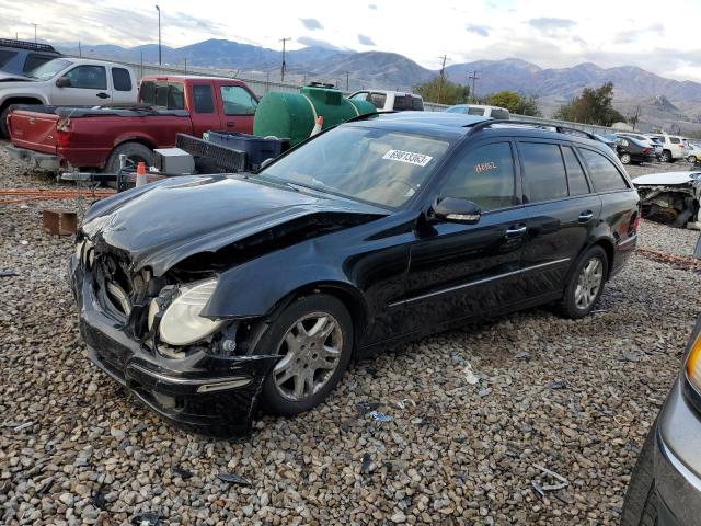 WDBUH87X77B168940 - 2007 MERCEDES-BENZ E 350 4MATIC WAGON BLACK photo 1