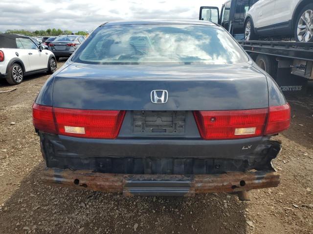 1HGCM56485A166911 - 2005 HONDA ACCORD LX GRAY photo 6