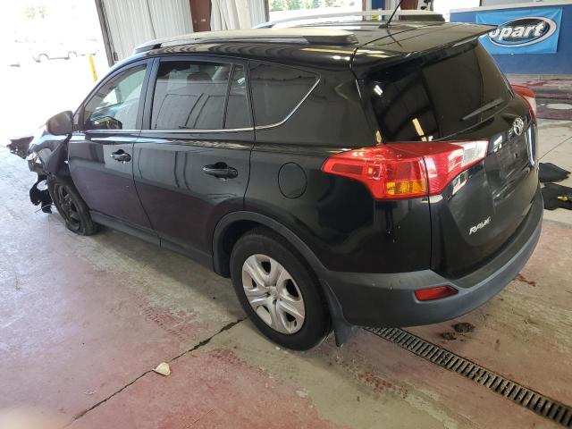 2T3BFREV2EW138478 - 2014 TOYOTA RAV4 LE BLACK photo 2