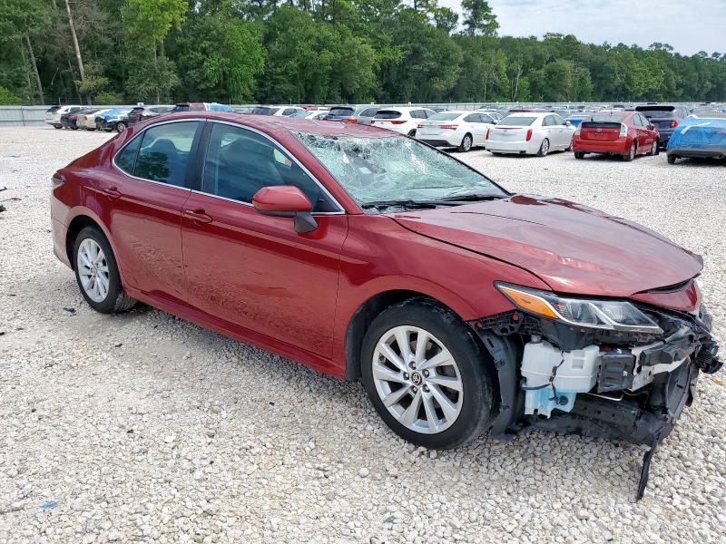 4T1C11AK9NU661537 - 2022 TOYOTA CAMRY LE 红色 照片 4