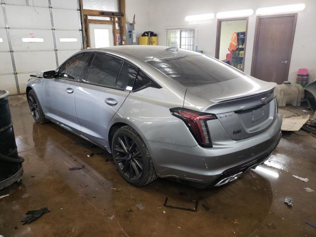 1G6DR5RW5P0115489 - 2023 CADILLAC CT5-V SILVER photo 2