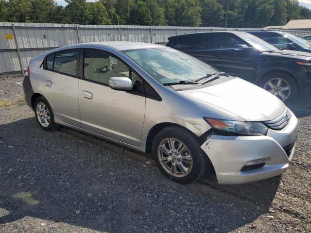 JHMZE2H77AS019607 - 2010 HONDA INSIGHT EX SILVER photo 4