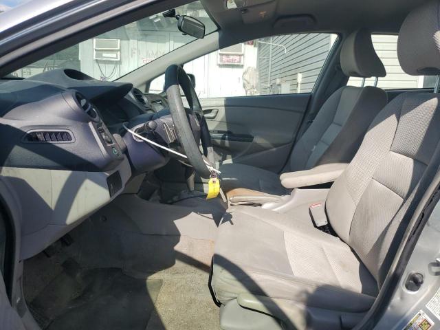 JHMZE2H77AS019607 - 2010 HONDA INSIGHT EX SILVER photo 7