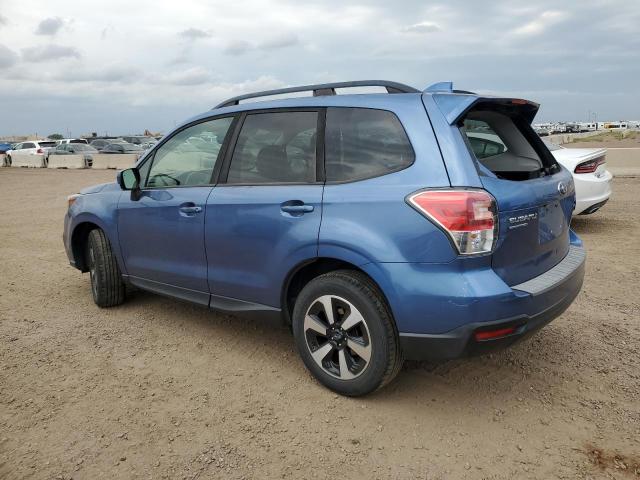 JF2SJAGC6JH603230 - 2018 SUBARU FORESTER 2.5I PREMIUM أزرق صورة 2