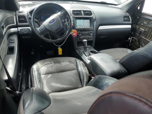 1FM5K8D84HGC79188 - 2017 FORD EXPLORER XLT BLACK photo 8