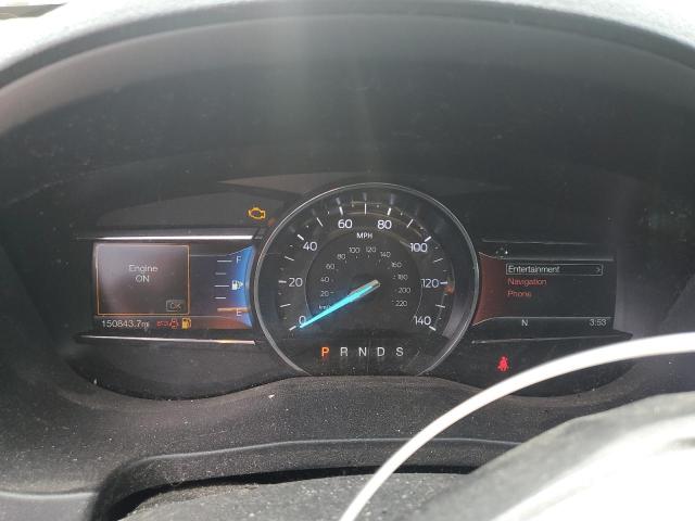 1FM5K8D84HGC79188 - 2017 FORD EXPLORER XLT BLACK photo 9