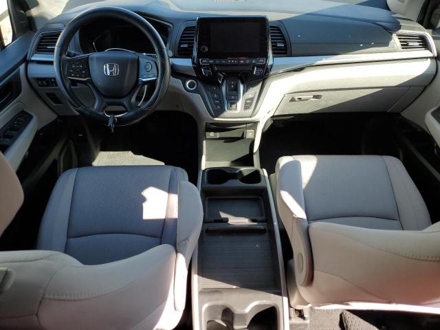 5FNRL6H5XNB015406 - 2022 HONDA ODYSSEY EX BLUE photo 8